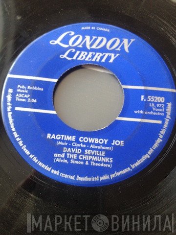 David Seville And The Chipmunks  - Ragtime Cowboy Joe / Flip Side
