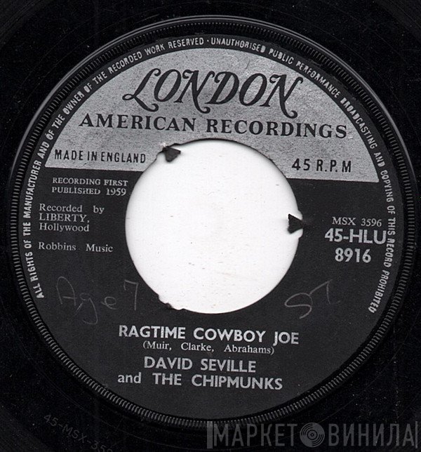 David Seville And The Chipmunks  - Ragtime Cowboy Joe