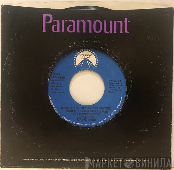 David Shire  - Theme From The Conversation / Invocation