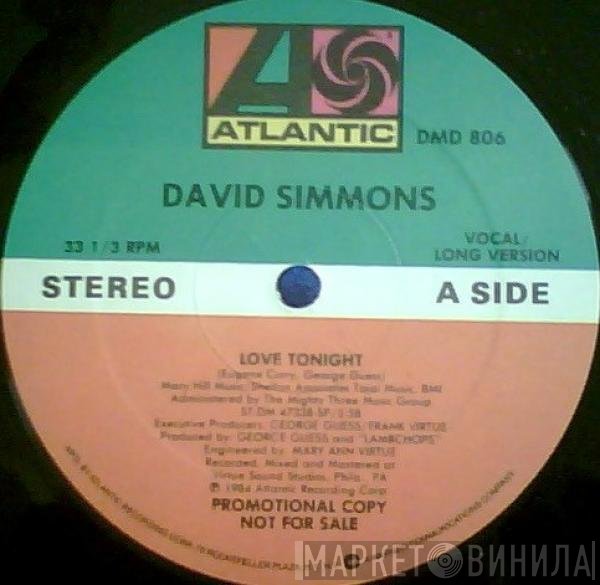 David Simmons  - Love Tonight