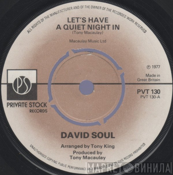 David Soul - Let's Have A Quiet Night In