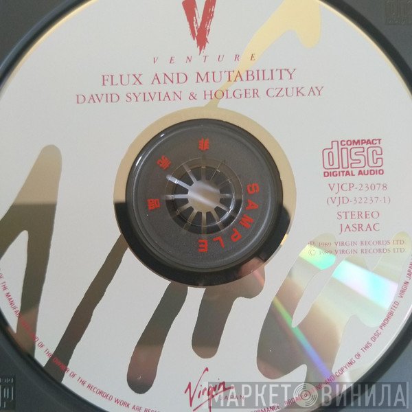 David Sylvian ∙ Holger Czukay  - Flux + Mutability = フラックス・アンド・ミュータビリティ