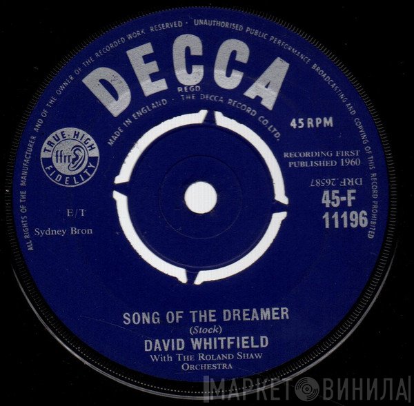 David Whitfield - Song Of The Dreamer