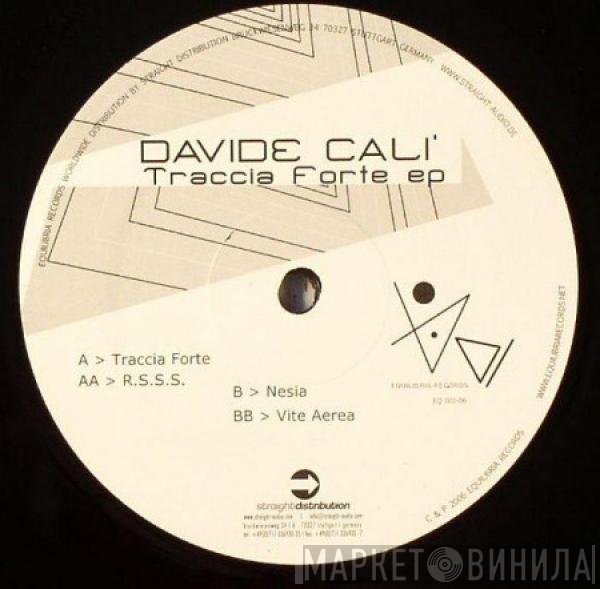 Davide Cali - Traccia Forte EP