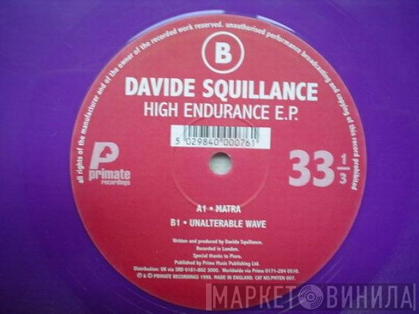 Davide Squillace - High Endurance E.P.