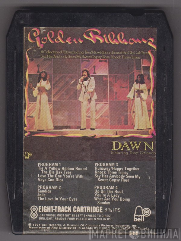 Dawn  Featuring Tony Orlando  - Golden Ribbons