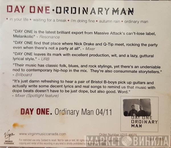 Day One  - Ordinary Man