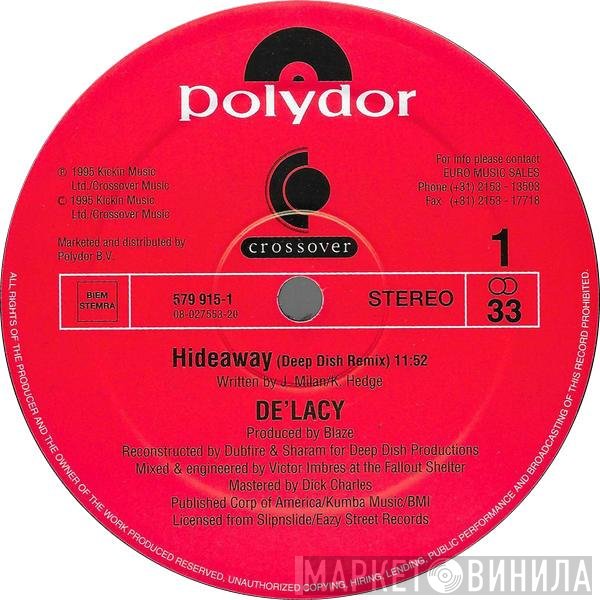 De'Lacy - Hideaway