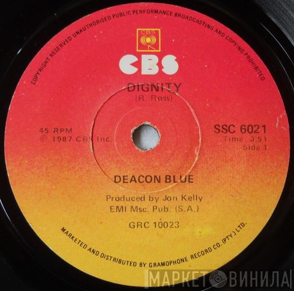 Deacon Blue  - Dignity