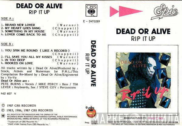 Dead Or Alive  - Rip It Up