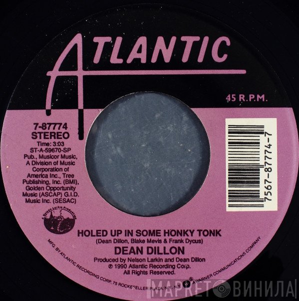 Dean Dillon - Holed Up In Some Honky Tonk