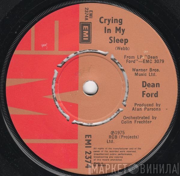 Dean Ford  - Crying In My Sleep
