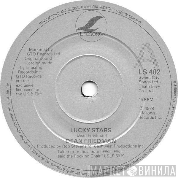 Dean Friedman - Lucky Stars
