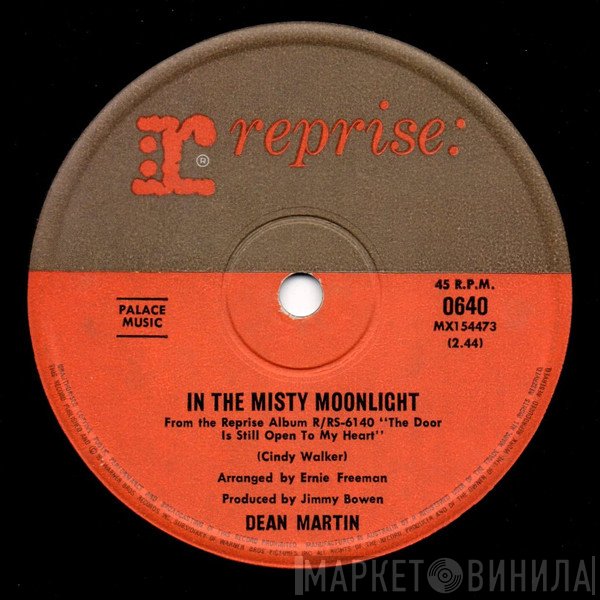 Dean Martin  - In  The Misty Moonlight / Wallpaper Roses