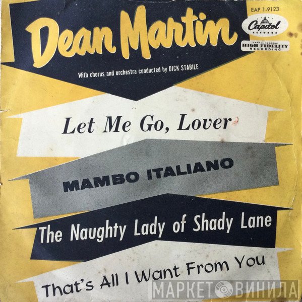 Dean Martin  - Let Me Go, Lover
