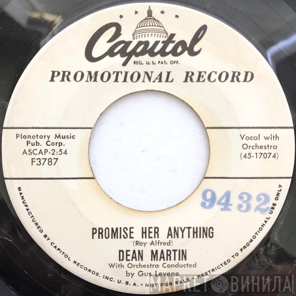 Dean Martin  - Promise Her Anything