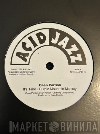 Dean Parrish - It's Time-Purple Mountain Majesty