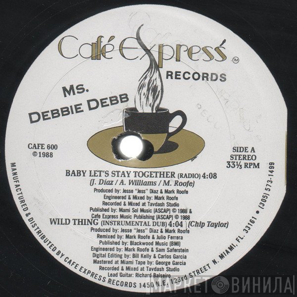 Debbie Deb - Wild Thing (Holds Me Tight)