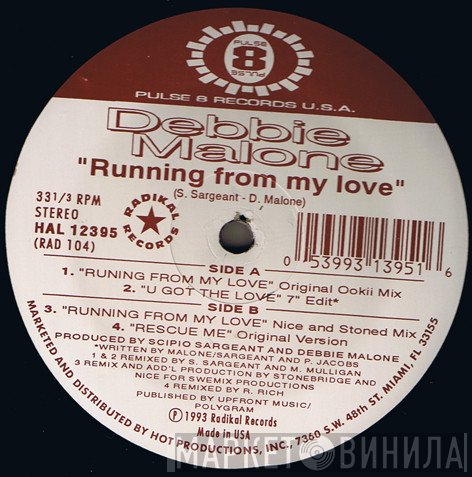 Debbie Malone - Running From My Love
