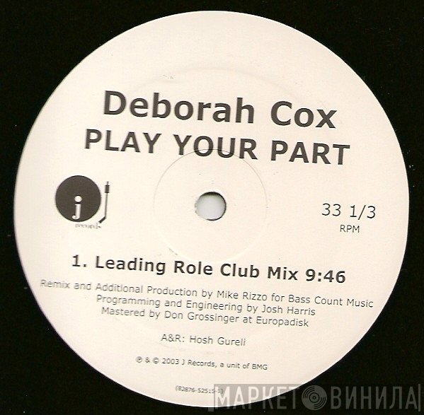 Deborah Cox  - Play Your Part