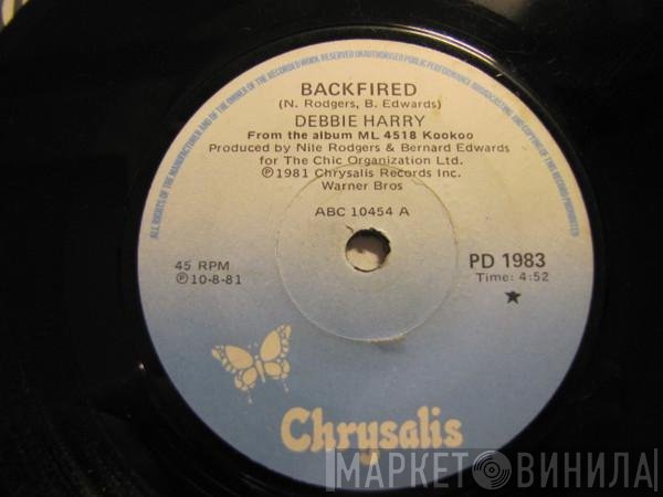 Deborah Harry  - Backfired