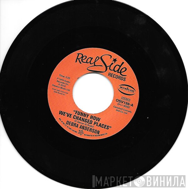 Debra Anderson, The Caesars  - Funny How We've Changed Places / Girl I Miss You