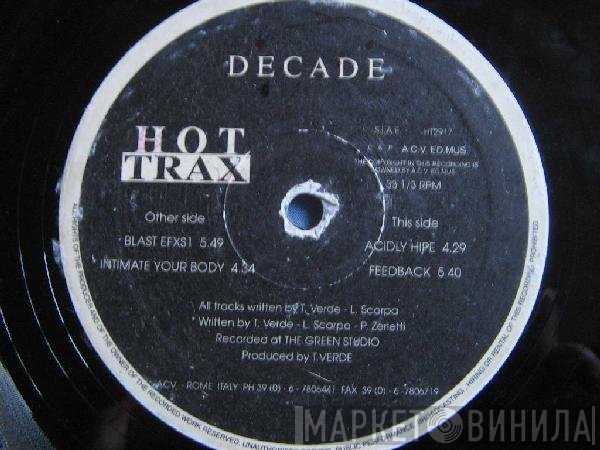 Decade - Blast EFXS1