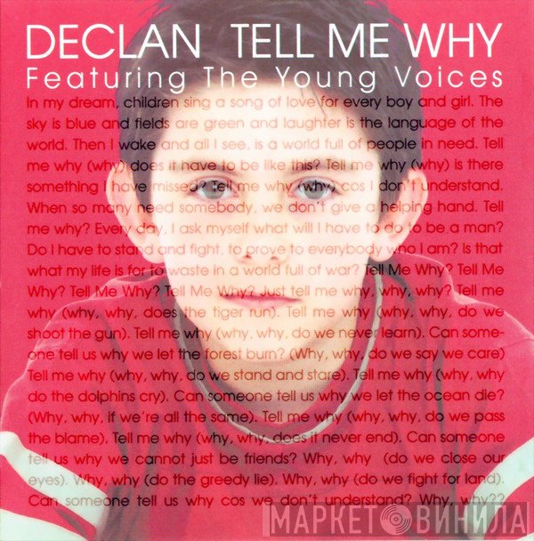 Declan, Young Voices Choir  - Tell Me Why