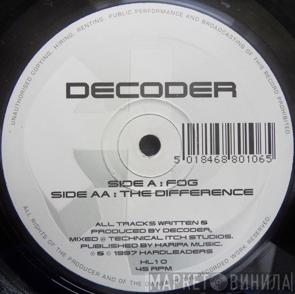 Decoder  - Fog / The Difference