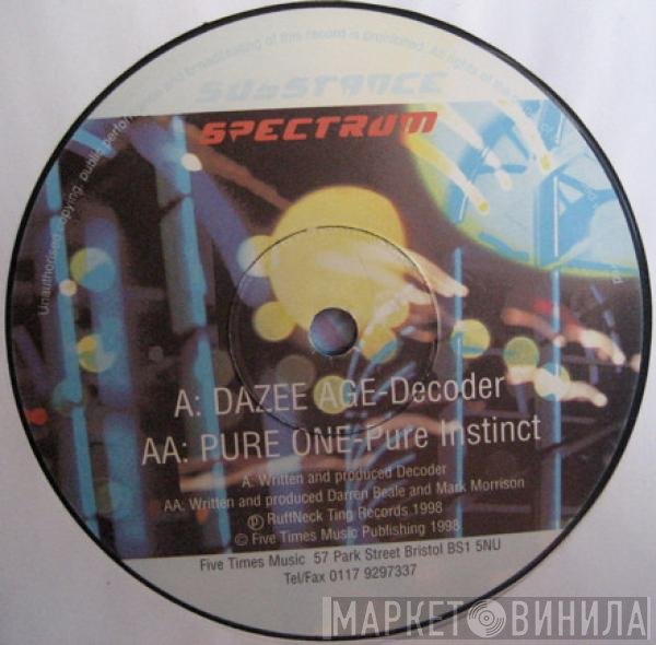 Decoder / Pure Instinct  - Substance Spectrum