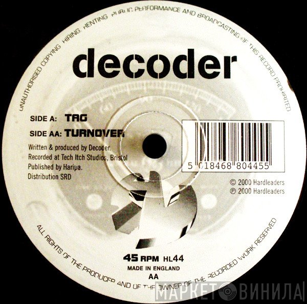 Decoder  - Tag / Turnover
