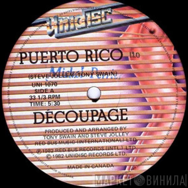 Decoupage  - Puerto Rico