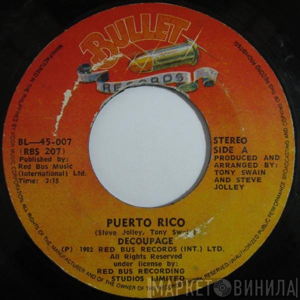 Decoupage  - Puerto Rico