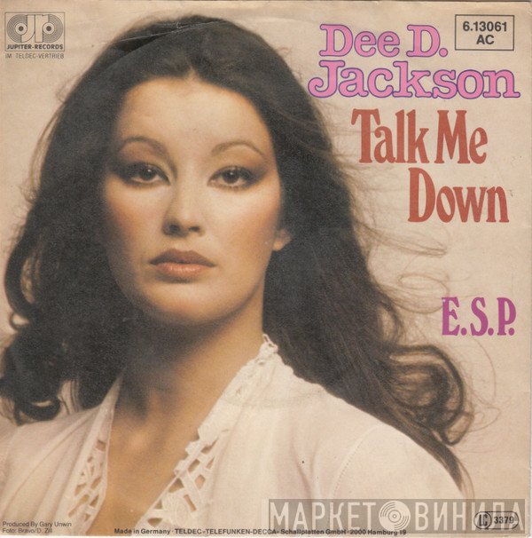 Dee D. Jackson  - Talk Me Down