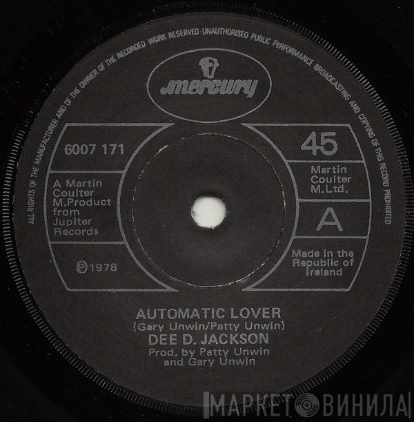 Dee D. Jackson - Automatic Lover