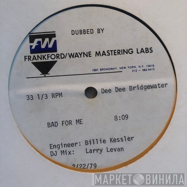 Dee Dee Bridgewater  - Bad For Me