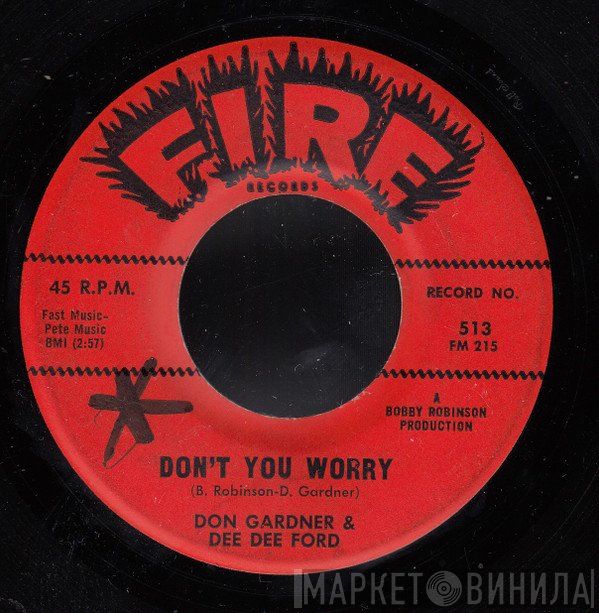 Dee Dee Ford, Don Gardner - Don't You Worry / I'm Coming Home To Stay