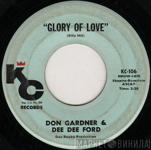 Dee Dee Ford, Don Gardner - Glory Of Love / Deed I Do