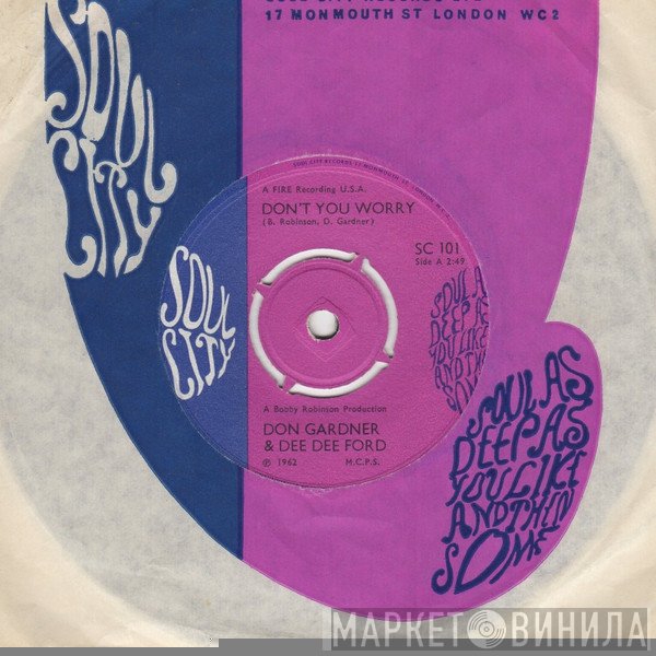 Dee Dee Ford, Don Gardner - Don't You Worry