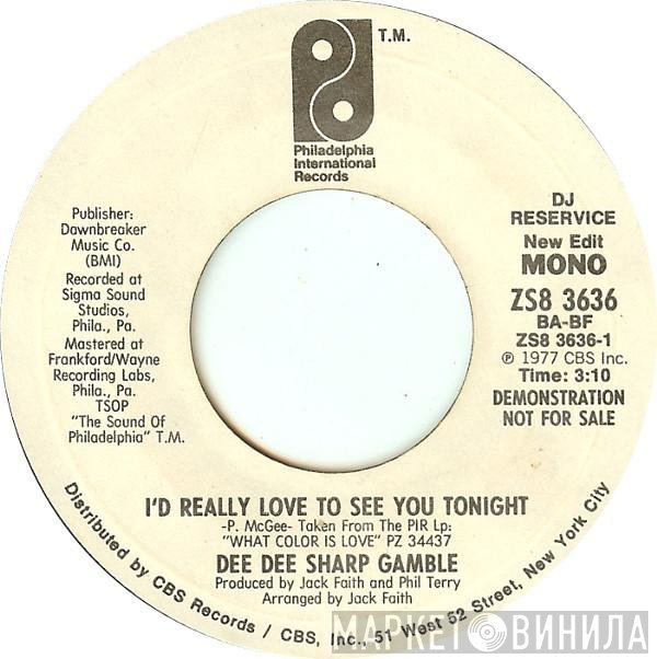 Dee Dee Sharp Gamble - I'd Really Like To See You Tonight