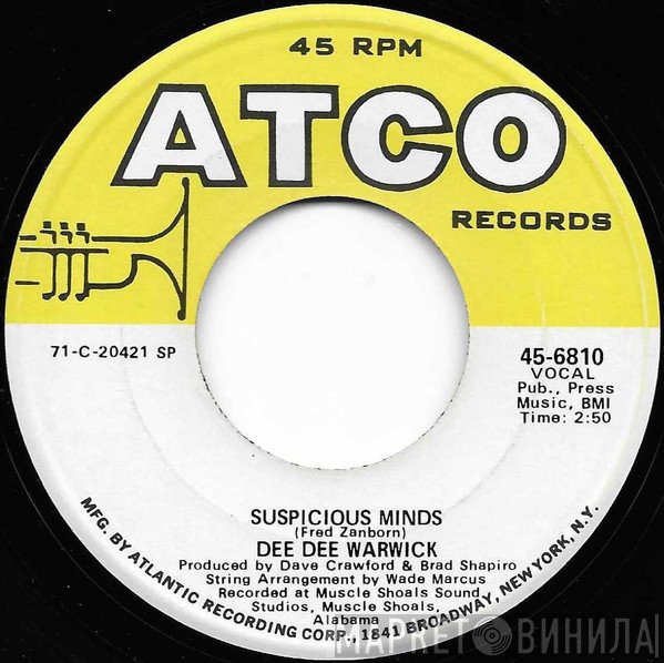 Dee Dee Warwick  - Suspicious Minds