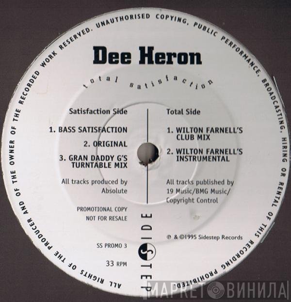 Dee Heron - Total Satisfaction