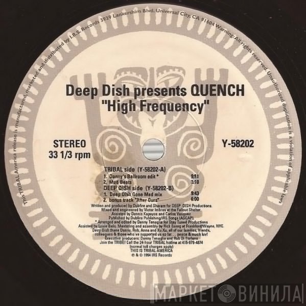 Deep Dish, Quench  - High Frequency / After Hours