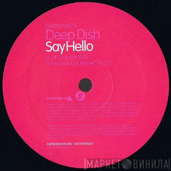 Deep Dish  - Say Hello