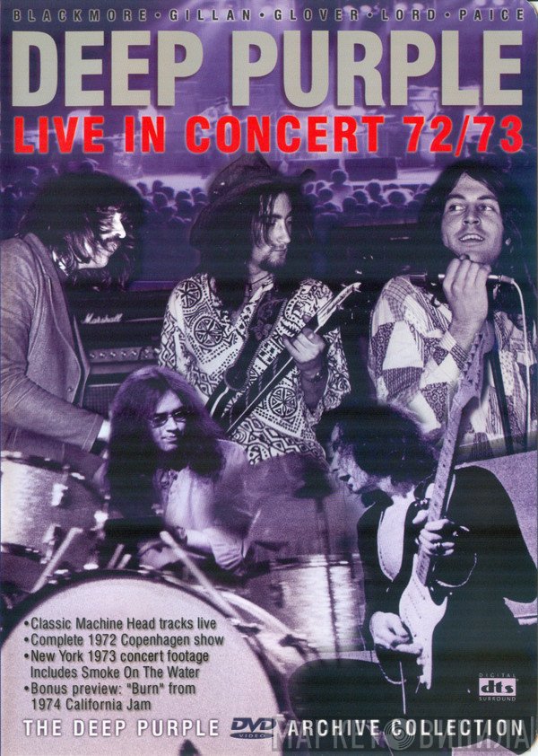Deep Purple  - Live In Concert 72/73