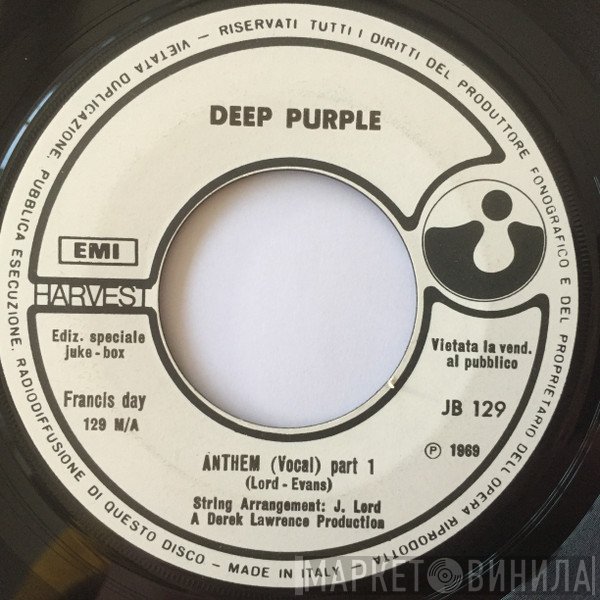 Deep Purple  - Anthem
