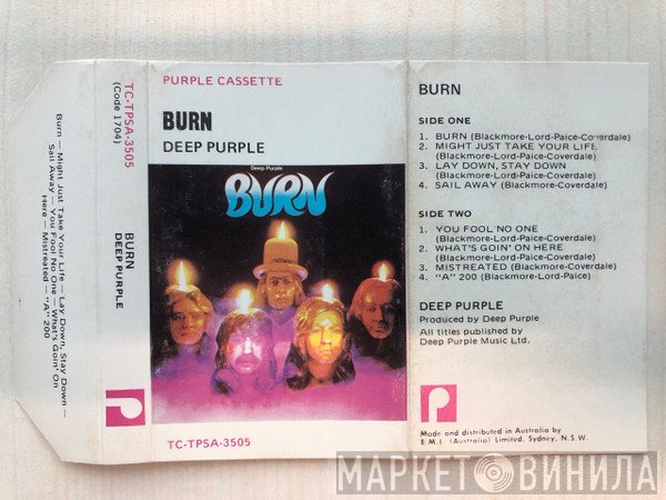 Deep Purple  - Burn