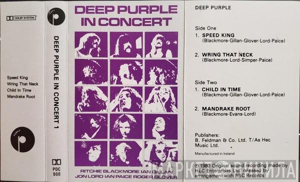 Deep Purple  - In Concert
