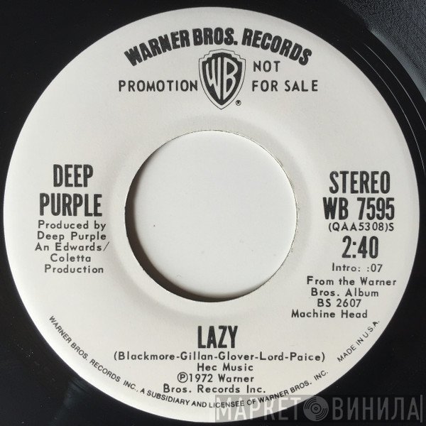 Deep Purple  - Lazy