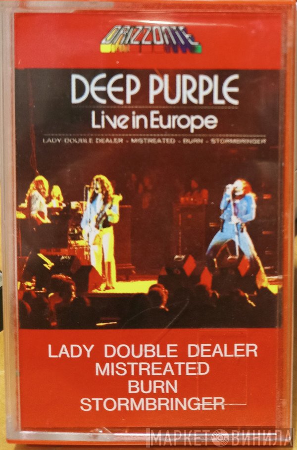Deep Purple  - Live In Europe